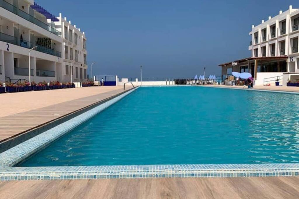 Appartement Familial Luxueux Pieds Dans L'Eau Aourir Esterno foto