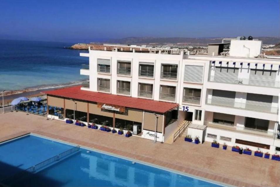 Appartement Familial Luxueux Pieds Dans L'Eau Aourir Esterno foto